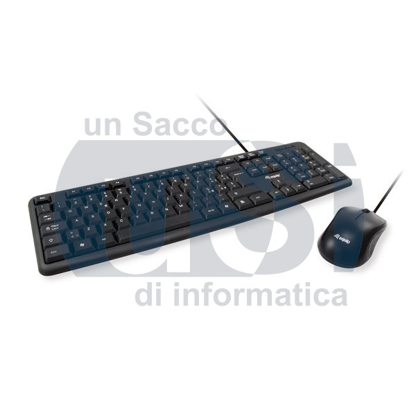 KIT TASTIERA & MOUSE OTTICO USB