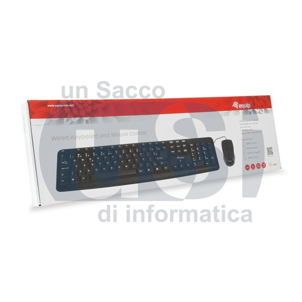 KIT TASTIERA & MOUSE OTTICO USB