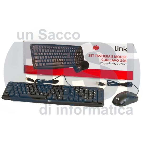 KIT TASTIERA MOUSE USB